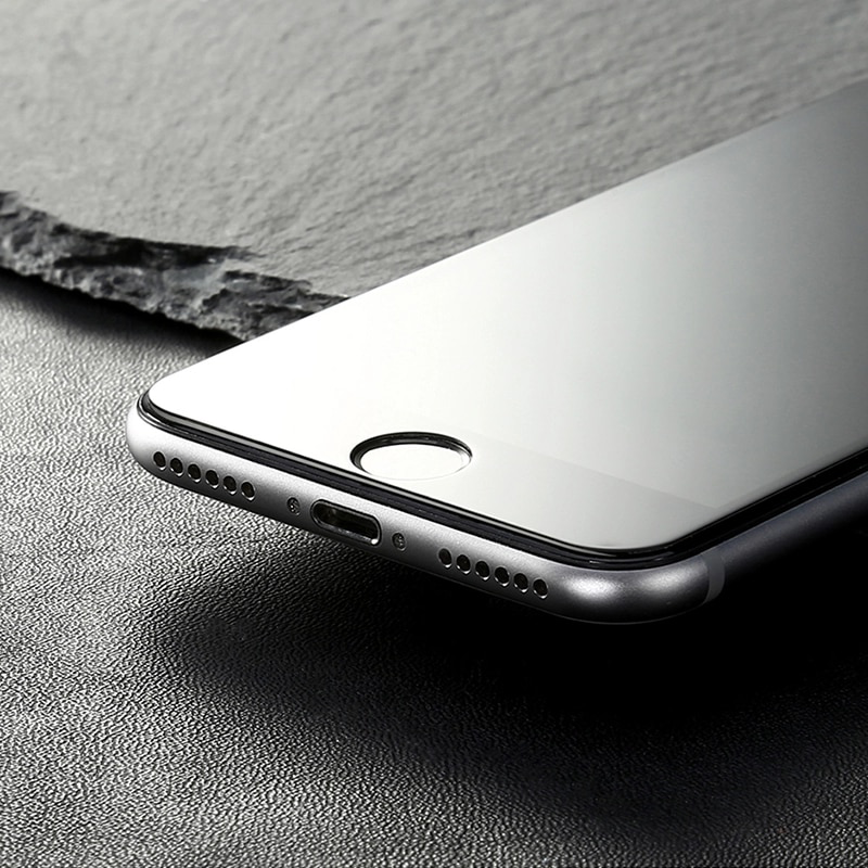 Kính cường lực 3D full viền Baseus 0.2mm – siêu mỏng, phủ toàn màn, cho iPhone 7/8/Plus, chống trầy, bảo vệ tối ưu
