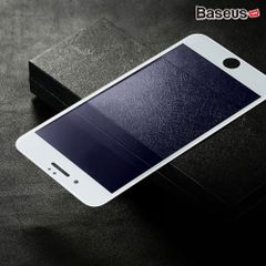 Kính cường lực 3D full viền Baseus 0.2mm – siêu mỏng, phủ toàn màn, cho iPhone 7/8/Plus, chống trầy, bảo vệ tối ưu