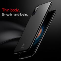 Ốp lưng Baseus Baseus Thin Case LV168 cho iPhone X( Ultra Thin Hard Plastic Matte Plain Cases)