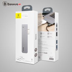 Bộ Hub chuyển đổi 5 trong 1 dành cho Macbook Pro (Thunderbolt 3 / Dual Type C to USB 3.0 / HDMI / Type C Female HUB Converter)