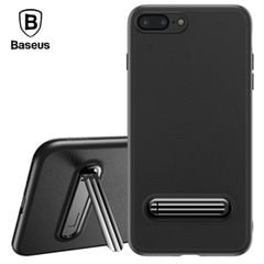 Ốp lưng giả da tích hợp chân đứng Baseus Happy Watching Case cho iPhone 8/ iPhone 8 Plus (Kickstand/ Magnetic Holder Stand Phone Cover)