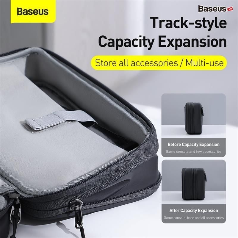 Túi phụ kiện chống sốc, đa năng Baseus Track Series Switch Storage Bag (chống trầy xước, chống sốc, chống thấm, có thể mở rộng diện tích lưu trữ)