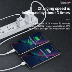 Bộ sạc nhanh du lịch đa năng Baseus Traveler Series PD/ QC3.0 dùng cho iPhone (18W, Type C support Power Delivery, 100V-240V 50Hz/60Hz)