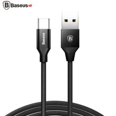 Cáp sạc nhanh, siêu bền Baseus Type C Yiven Series cho Samsung S8/9, Note 8/9 (3A, Quick charge)