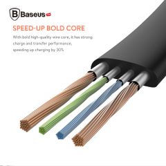 Cáp sạc và truyền dữ liệu tốc độ cao Baseus USB Type C (23cm / 120cm, hỗ trợ Quick charge 3.0)