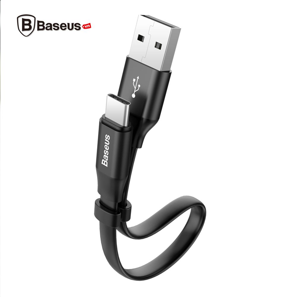 Cáp sạc và truyền dữ liệu tốc độ cao Baseus USB Type C (23cm / 120cm, hỗ trợ Quick charge 3.0)