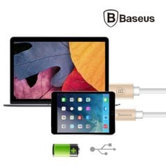 Cáp sạc và đồng bộ tốc độ cao Baseus USB Type C - Lightning cho iPhone / iPad