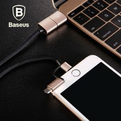 Cáp sạc và đồng bộ đa năng Baseus Multifunctional 5 trong 1 (Type C - Lightning - Micro USB - Type C- OTG)