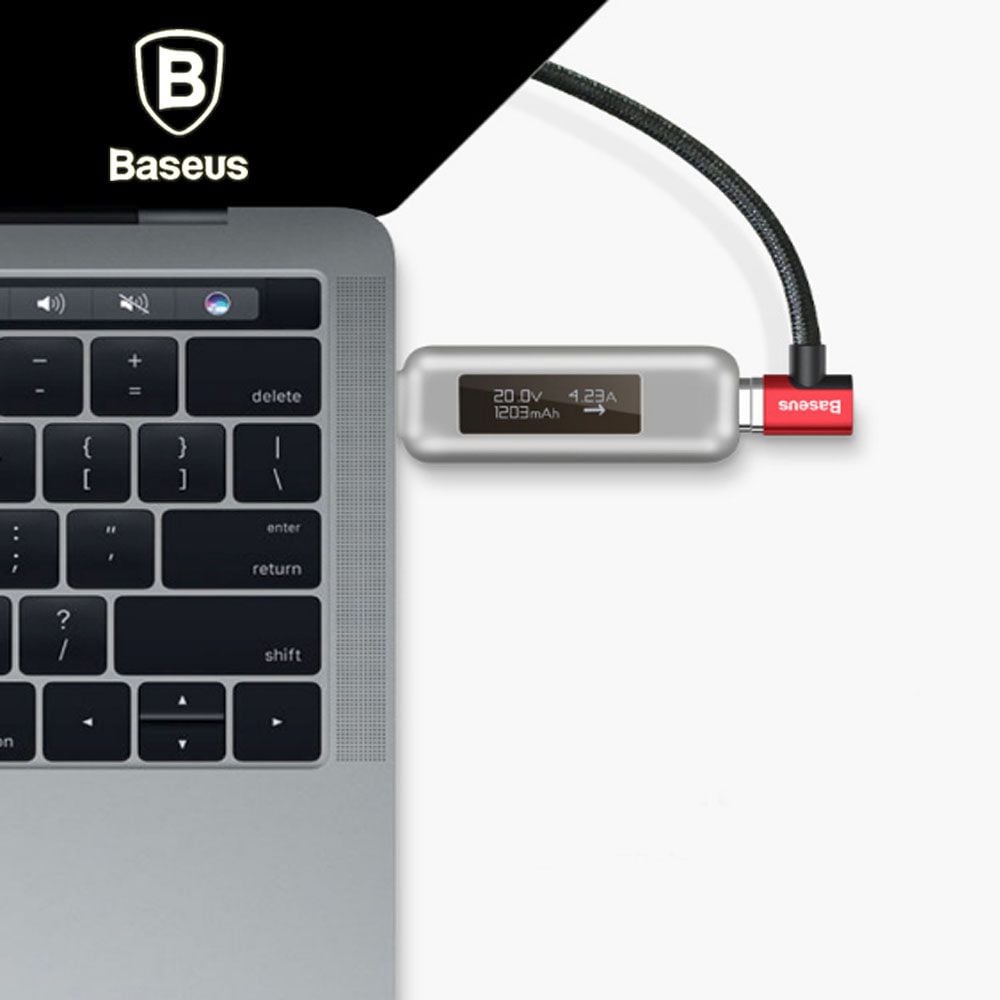 Cáp sạc từ Baseus Type C Magnet Cable chuyên dùng cho Macbook 12 inch, Macbook Pro2016/2017 (86W / 4.3A, 6 Pin New Upgrade Edition )