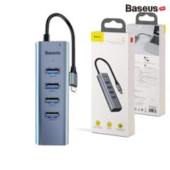 Hub chuyển Baseus Enjoy Series Type C to 4 Port USB 3.0 + Type C PD (intelligent HUB Adapter)