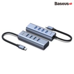 Hub chuyển Baseus Enjoy Series Type C to 4 Port USB 3.0 + Type C PD (intelligent HUB Adapter)