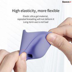 Bao Silicone siêu mỏng Baseus Ultrathin Series Silica Gel Protector cho Apple AirPods 1/2