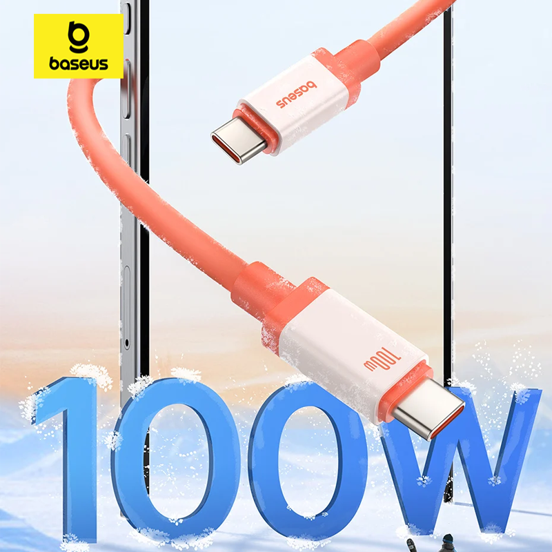 Cáp Sạc Nhanh Baseus 0℃ Series Fast Charging Data Cable Type-C to Type-C 100W