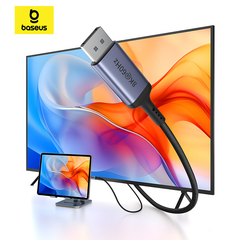 Cáp Chuyển Type C sang DisplayPort Baseus High Definition Series (Type C to DP 8K@60Hz, 4K@240Hz, Dynamic HDR)