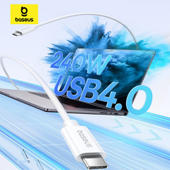 Cáp Sạc Nhanh Baseus Superior Series 2 Cable C to C 240W (USB4 Full-Function, 40Gbps, 8K@60Hz)