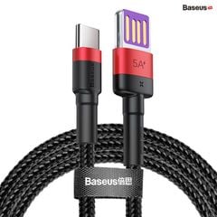 Cáp sạc nhanh Baseus Cafule Double-side Type C HW Super Fast Charge Cable (5A/40W, Double-sided)