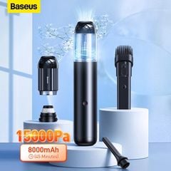 Máy Hút Bụi Nhỏ Gọn Cầm Tay Baseus A3lite Car Vacuum Cleaner 100W 6000mAh (12,000Pa Blow/Vacuum, 2 in 1 Hepa)