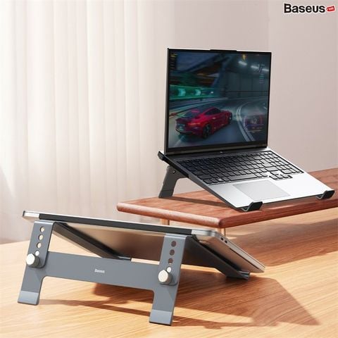 Giá Đỡ Tản Nhiệt Đa Năng Baseus UltraStable Series Desktop Laptop Stand Dùng cho Laptop/Macbook (Chất liệu kim loại cao cấp, điều chỉnh độ cao và góc nhìn)