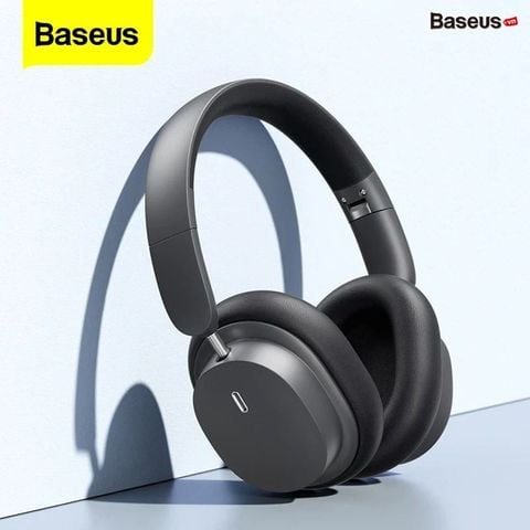 Tai Nghe Chụp Tai Không Dây, Chống Ồn Baseus Bowie D05 ANC, 3D (Bluetooth 5.3, GPS - APP, Nearly No-delay Noise-Cancelling)