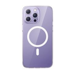 Ốp Lưng Siêu Mỏng Từ Tính Baseus Crystal Series Magnetic cho iPhone (Tặng kèm cường lực)
