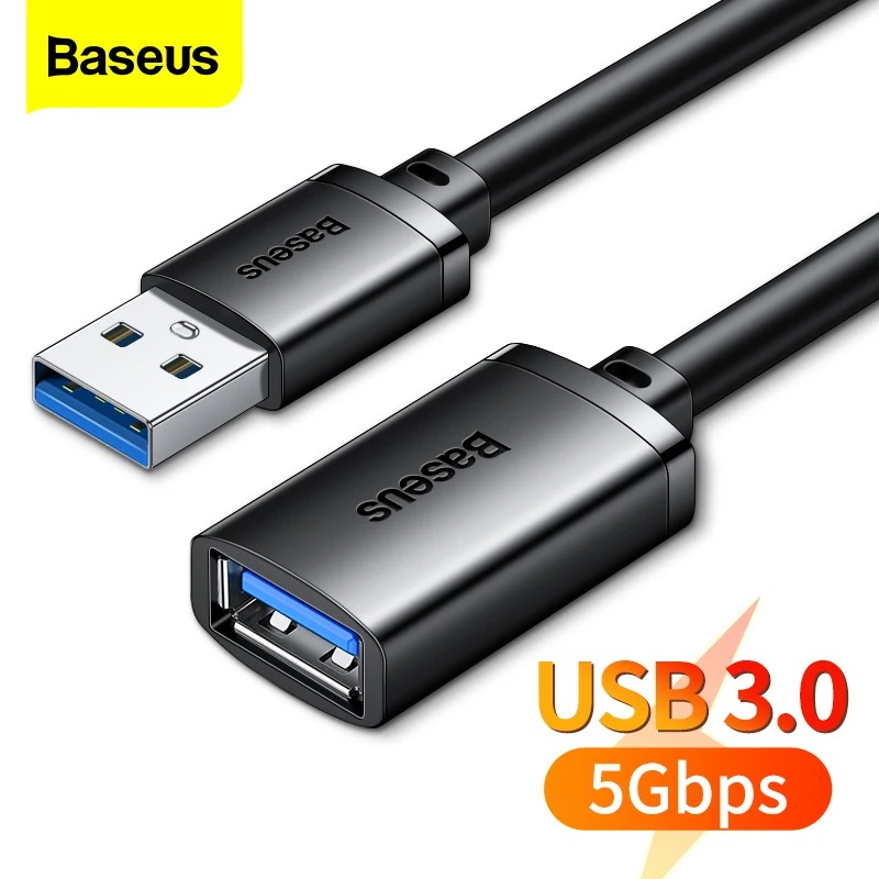 Cáp Nối Dài USB3.0 Baseus AirJoy Series Extension Cable (USB3.0 Male