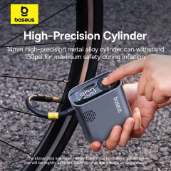 Bơm Lốp Xe Đạp Baseus PrimeTrip Series Portable Bike Pump (1750mAh)