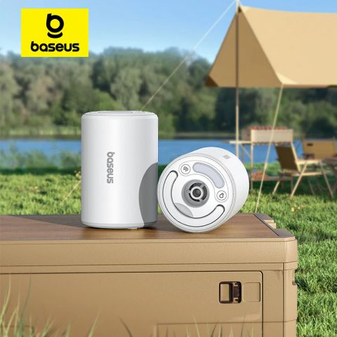 Máy Bơm Hơi Mini Kiêm Hút Chân Không Baseus PocketGo Pro Series (240L/min, 4000Pa)