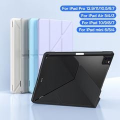 Bao Da iPad Baseus Minimalist Series Protective Case Cho iPad Mini/Air/Pro (Mặt lưng trong suốt, Smart Cover)