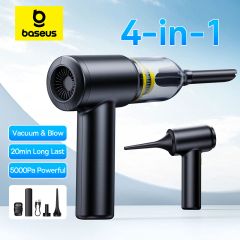 Máy Hút Bụi Cầm Tay Baseus AT Car (45W, 5000pa, 2000mAh*2pcs, <75dB)