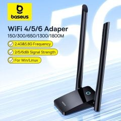 USB Wi-Fi 5/6 Baseus FastJoy Series WiFi Adapter (Ăng-ten ngoài)