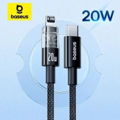 Cáp Sạc Nhanh Baseus Gem C to Lightning 20W (Fast-Charging Data Cable)