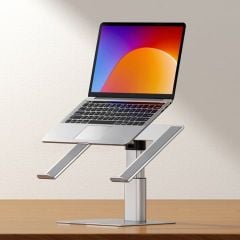 Giá đỡ laptop Baseus Metal – Tản nhiệt, điều chỉnh góc/độ cao, chất liệu kim loại, dùng cho Macbook/Laptop
