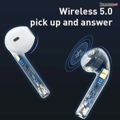 Tai nghe không dây Baseus Encok True Wireless Earphones W04/ W04 Pro (TWS, Wireless charger, Earbuds Mini, New Model 2020)