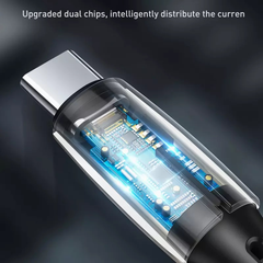 Cáp sạc nhanh C to Lightning Baseus Waterdrop Series PD cho iPhone/ iPad ( 1.3m, Type-C to iPhone Power Delivery 18W Quick charge & Data Zinc Alloy Cable)