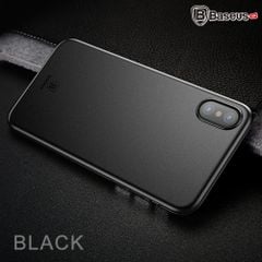 Ốp lưng Siêu mỏng, Chống bám vân tay Baseus Wing Case LV167 cho iPhone X ( 0.45mm Ultra Thin Hard Plastic Wing Case)