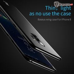 Ốp lưng Siêu mỏng, Chống bám vân tay Baseus Wing Case LV167 cho Samsung Galaxy S8/ S9/ S9 Plus ( 0.45mm Ultra Thin Hard Plastic Wing Case)