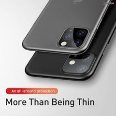 Ốp lưng siêu mỏng, chống bám vân tay Baseus Wing Case dùng cho iPhone 11/Pro/Pro Max Series 2019 ( 0.45mm Ultra Thin Hard Plastic Case)
