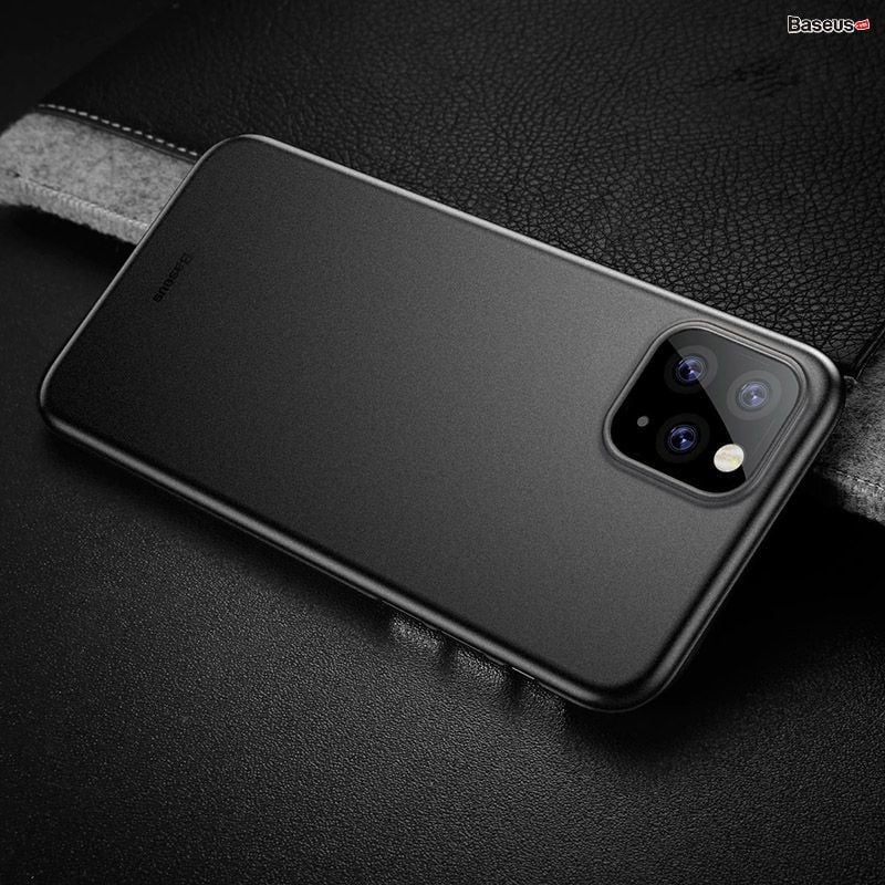 Ốp lưng siêu mỏng, chống bám vân tay Baseus Wing Case dùng cho iPhone 11/Pro/Pro Max Series 2019 ( 0.45mm Ultra Thin Hard Plastic Case)