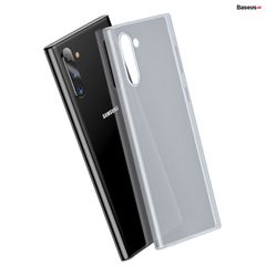 Ốp lưng siêu mỏng, chống bám vân tay Baseus Wing Case cho Samsung Note10/10 Plus ( 0.4mm Ultra Thin Hard Plastic Wing Case)