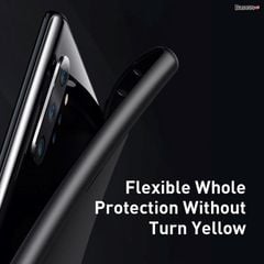 Ốp lưng siêu mỏng, chống bám vân tay Baseus Wing Case cho Samsung Note10/10 Plus ( 0.4mm Ultra Thin Hard Plastic Wing Case)