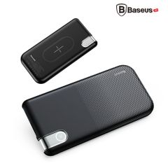 Pin sạc dự phòng không dây Baseus X Lighting LV268 cho iPhone 8/ iPhoneX/ S8/S9/N8/N9 (10,000mAh, 2A, 5W Qi Wireless Charger, Type C Power Bank)