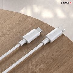 Cáp sạc nhanh, siêu bền Baseus Xiaobai Series Type-C 100W (20V/5A,Type C Quick Charging & Sync Data TPE Cable)