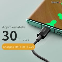 Cáp sạc nhanh, siêu bền Baseus Xiaobai Series Type-C 100W (20V/5A,Type C Quick Charging & Sync Data TPE Cable)