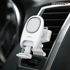 Bộ đế giữ điện thoại nam châm Baseus Magnetic Holder LV362 dùng cho xe hơi ( Xiaochun Magnetic Gravity Air Vent Mount)