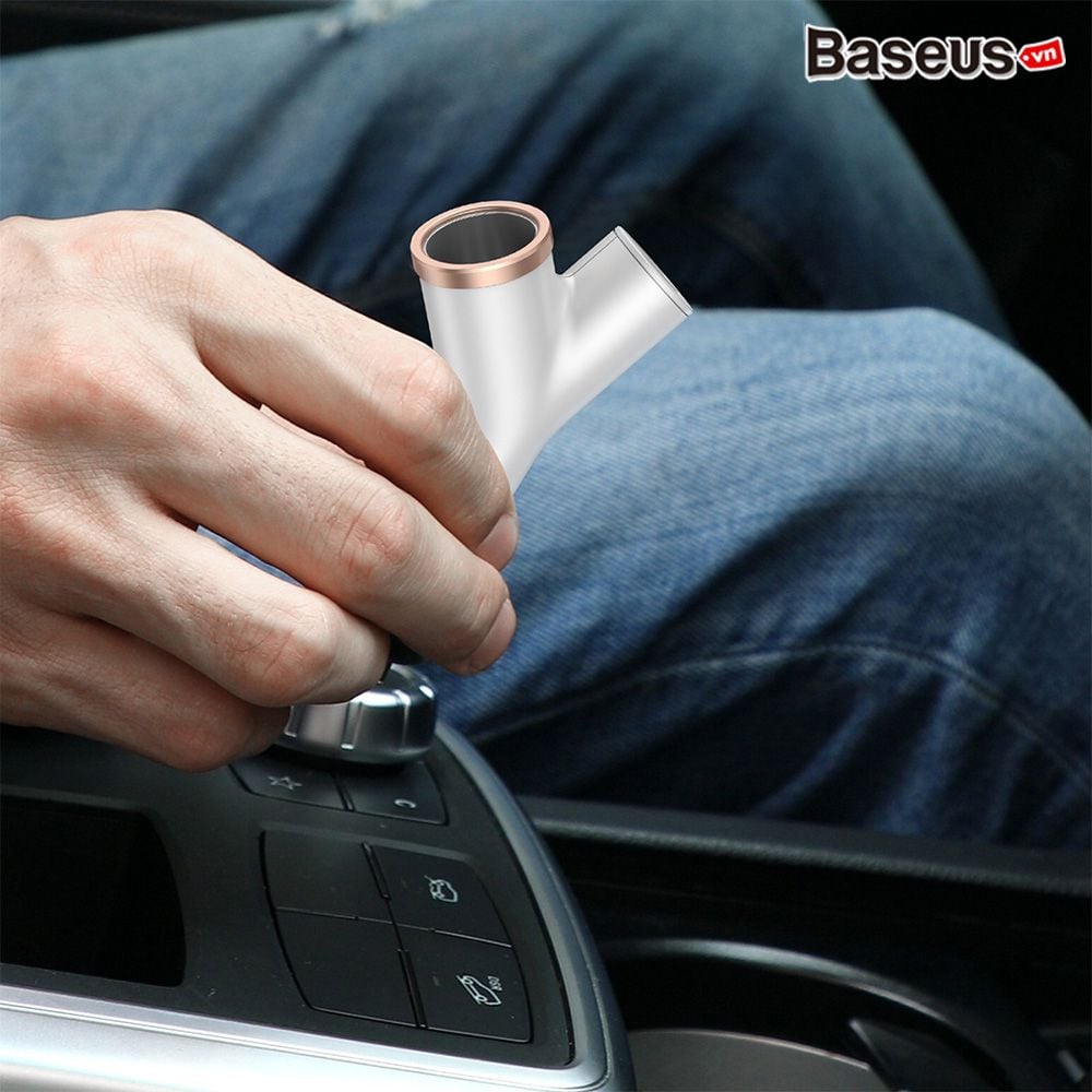 Bộ tẩu sạc mở rộng 3 trong 1 dùng cho xe hơi Baseus Y Type Dual USB (40W, 3.4A Fast Charge, Intelligent Car charger)