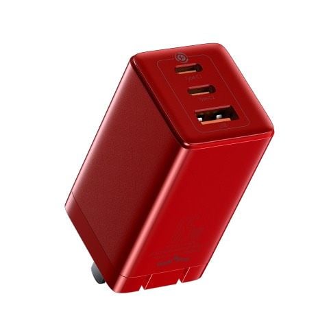 Sạc nhanh Baseus GaN5 Pro 65W – 2 cổng Type-C + 1 USB, hỗ trợ PD3.0, PPS, QC4.0, SCP, FCP, công nghệ GaN nâng cấp mới