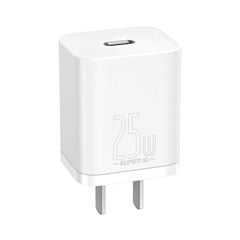 Bộ sạc nhanh Baseus Super Si 1C 25W Quick Charger Sets (PD/QC3.0 Quick charger, With Cable)