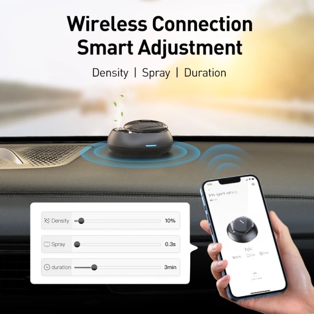 Baseus Wisdom Car Smart Automated Air Freshener Perfume Smart APP