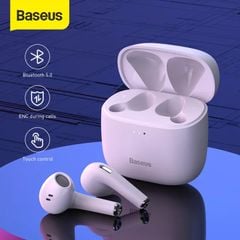 Tai nghe Bluetooth Baseus Bowie Series E8 TWS True Wireless Earbuds (Bluetooth 5.0, GPS - APP Control, Super Fast charge, Nearly No-delay & HD Stereo Gaming Earbuds)