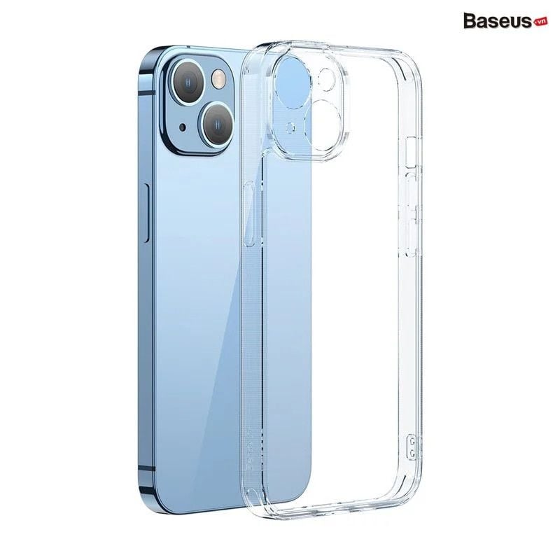Combo Ốp Lưng & Kính Cường Lực iPhone 13 Series Baseus SuperCeramic Series Glass Case (Ốp lưng kèm Cường lực)